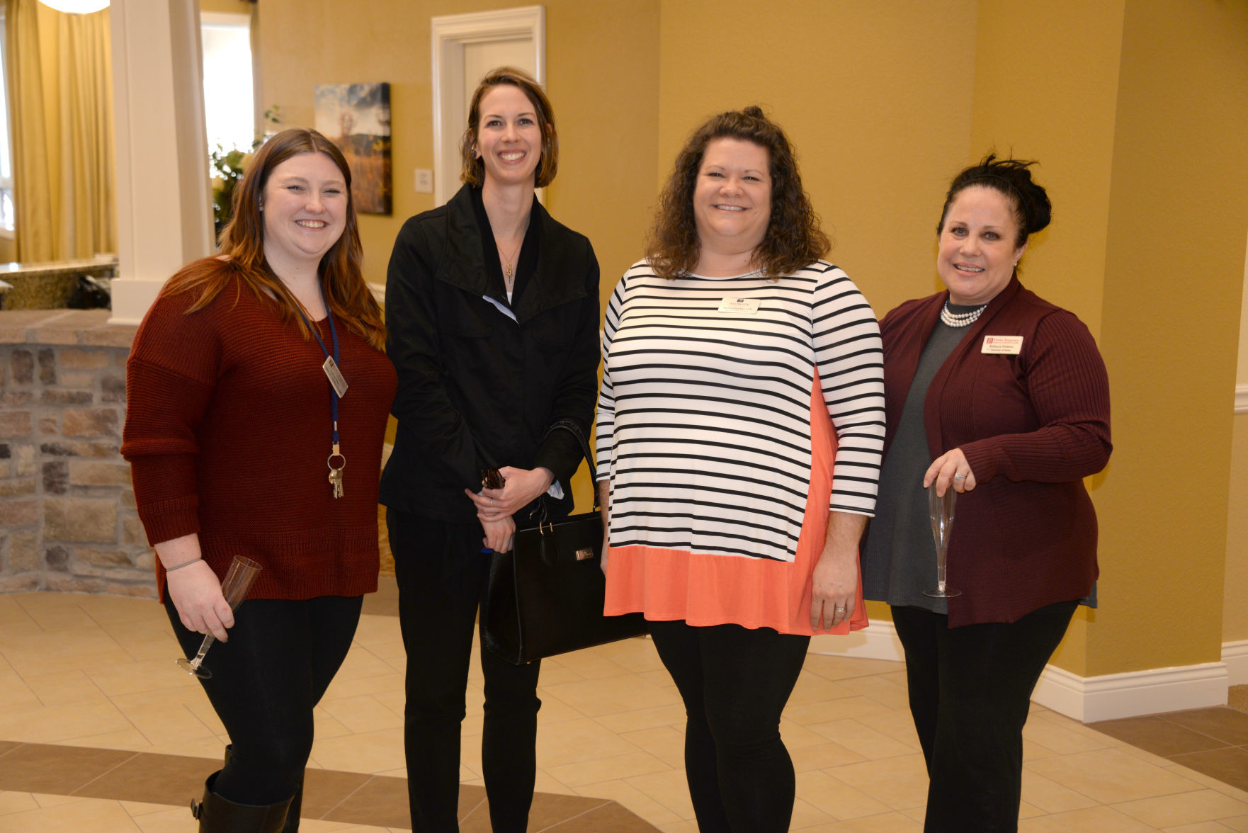 Ashley Oare, Maureen Fuller, Michelle Phillips, Rebecca Walters